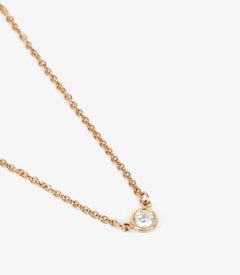 Tiffany & Co. 0.12ct 18ct Yellow Gold Elsa Peretti Diamonds by the Yard Pendant