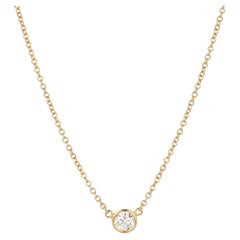 Tiffany & Co. 0.21ct 18ct Yellow Gold Elsa Peretti Diamonds by the Yard Pendant