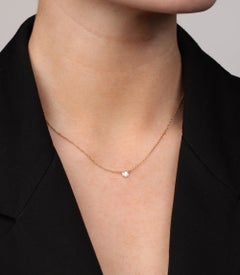 Tiffany & Co. 0.17ct 18ct Yellow Gold Elsa Peretti Diamond by the Yard Pendant