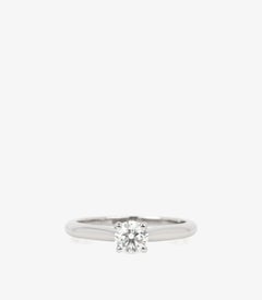Cartier 0.33ct Brilliant Cut Solitaire Diamond Platinum 1895 Ring
