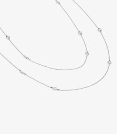 Tiffany & Co. 3.71ct Diamond Platinum Diamonds by the Yard Sprinkle Necklace