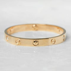 Cartier Diamond Yellow Gold Love Bracelet