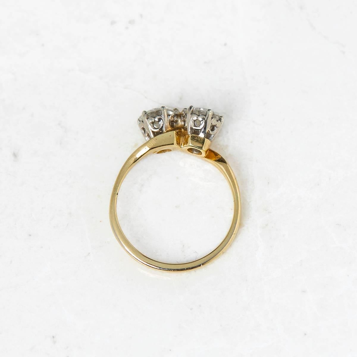 Diamond Yellow Gold Ring 1