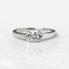 Cartier Diamond Ballerine Engagement Ring