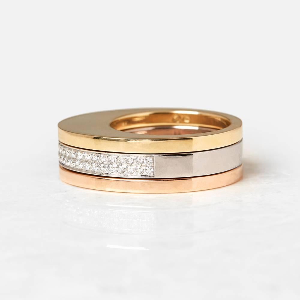 Tiffany & Co. Gold Stackable Ring In Good Condition In Bishop's Stortford, Hertfordshire