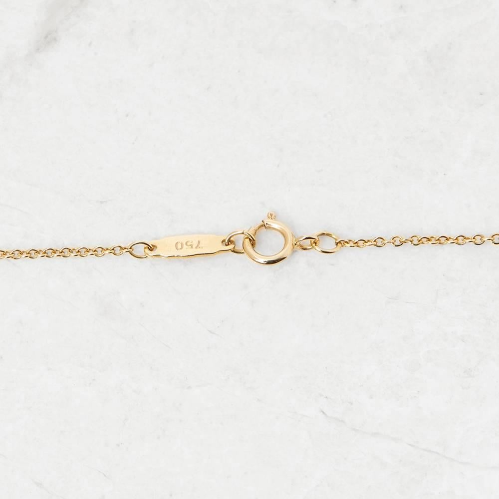 tiffany gold cross necklace