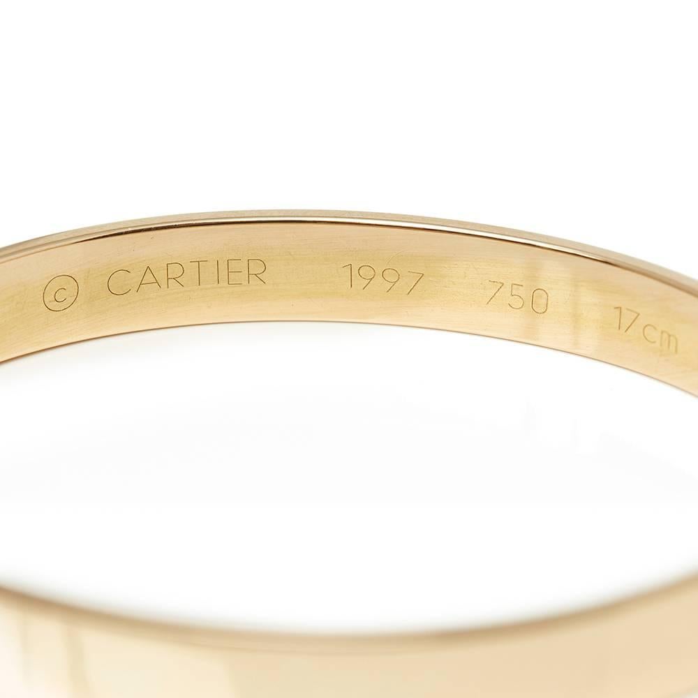 Women's Cartier Diamond Anniversary Bracelet