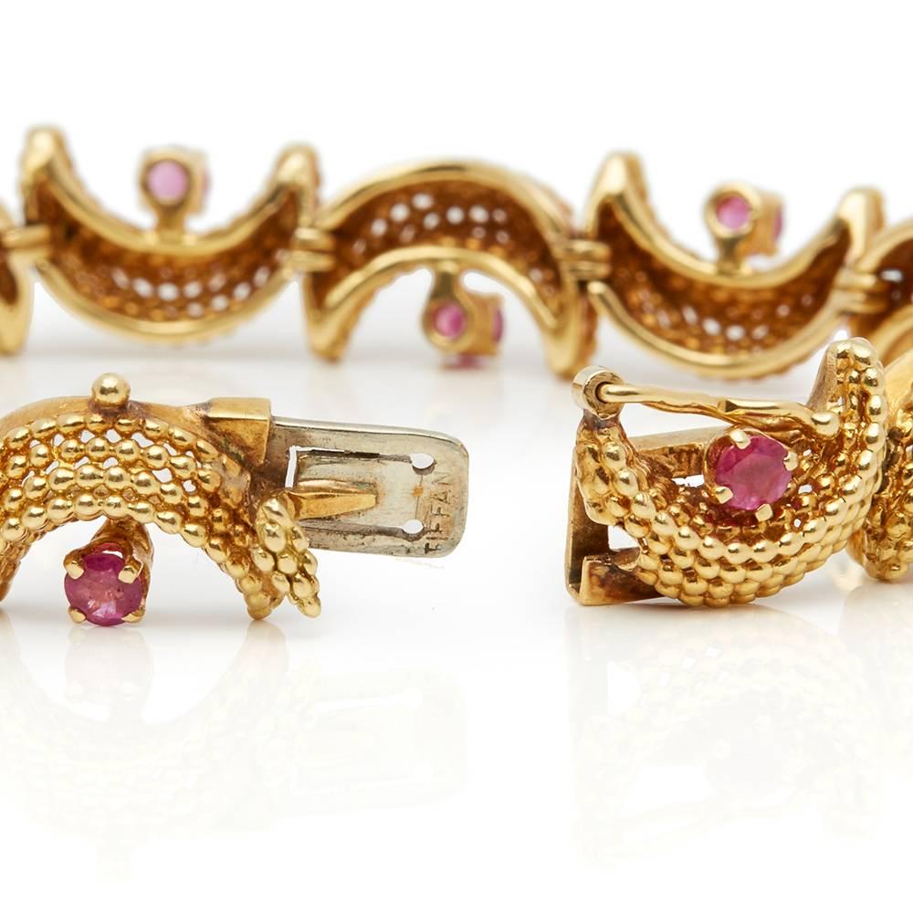 Tiffany & Co. Ruby Vintage Bracelet 1