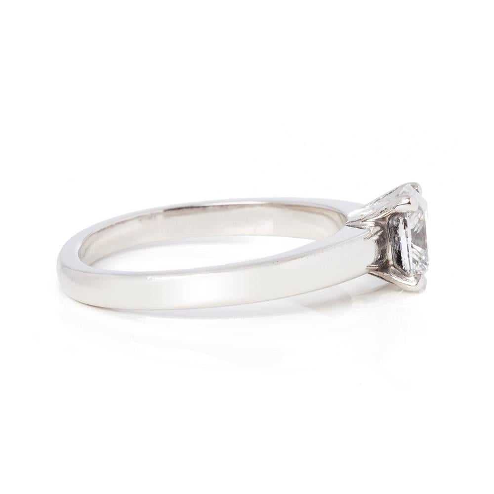 Asprey GIA Certified Diamond Engagement Ring In Good Condition In Bishop's Stortford, Hertfordshire
