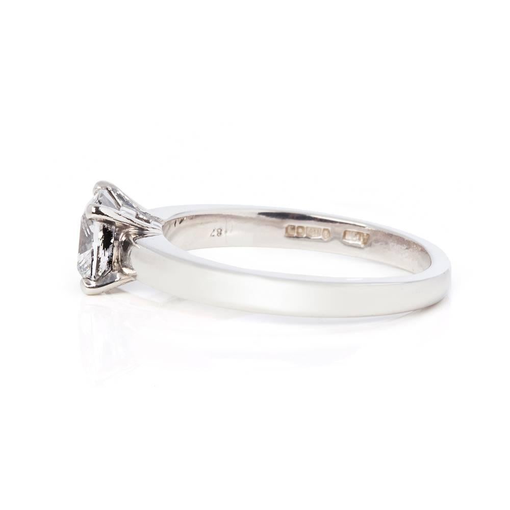 Women's Asprey GIA Certified Diamond Engagement Ring