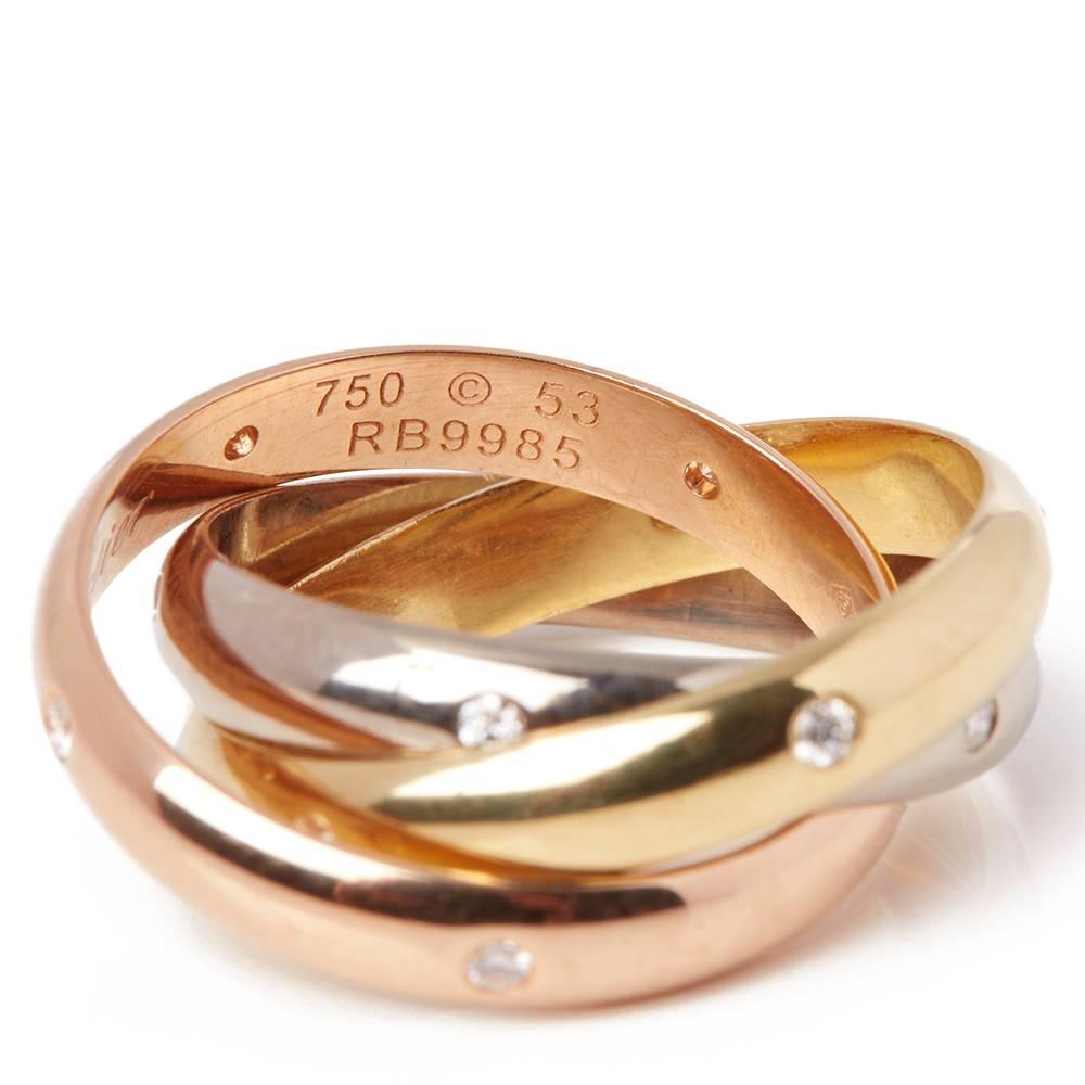 Cartier Diamond Trinity Ring 1