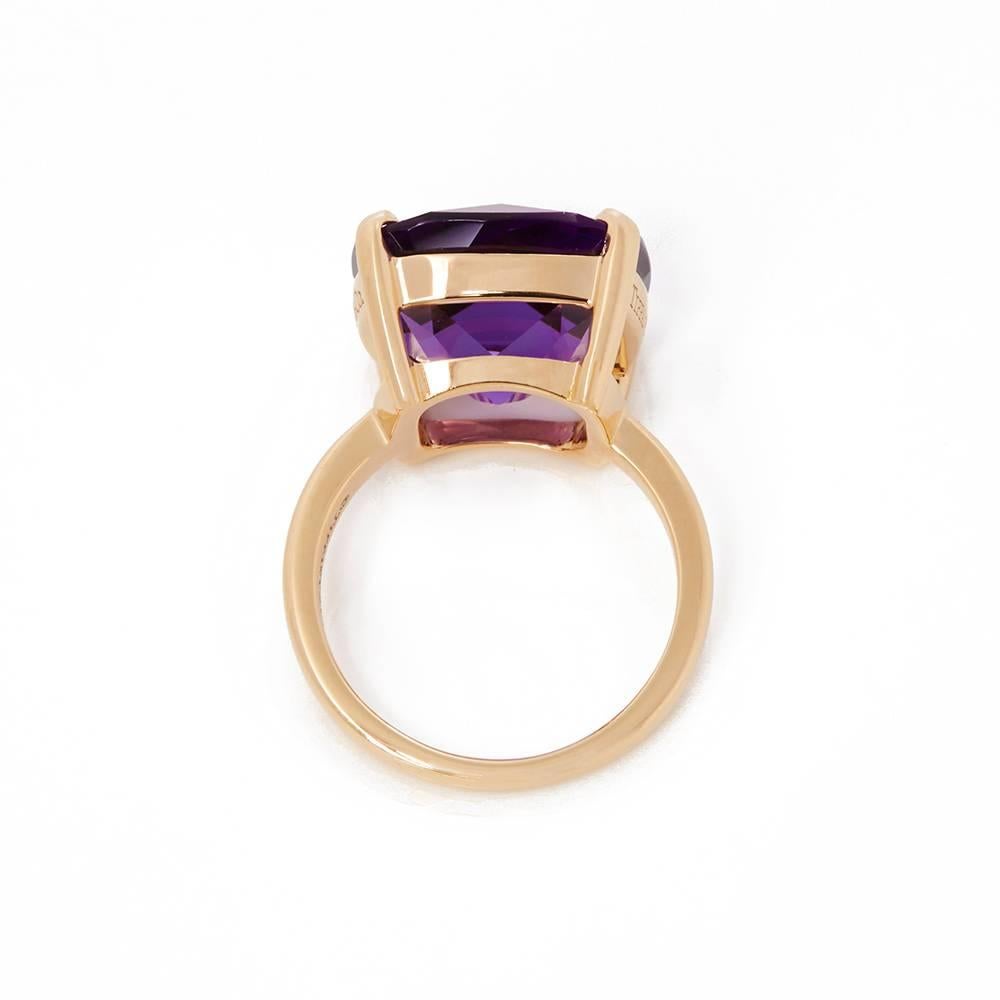 amethyst tiffany ring