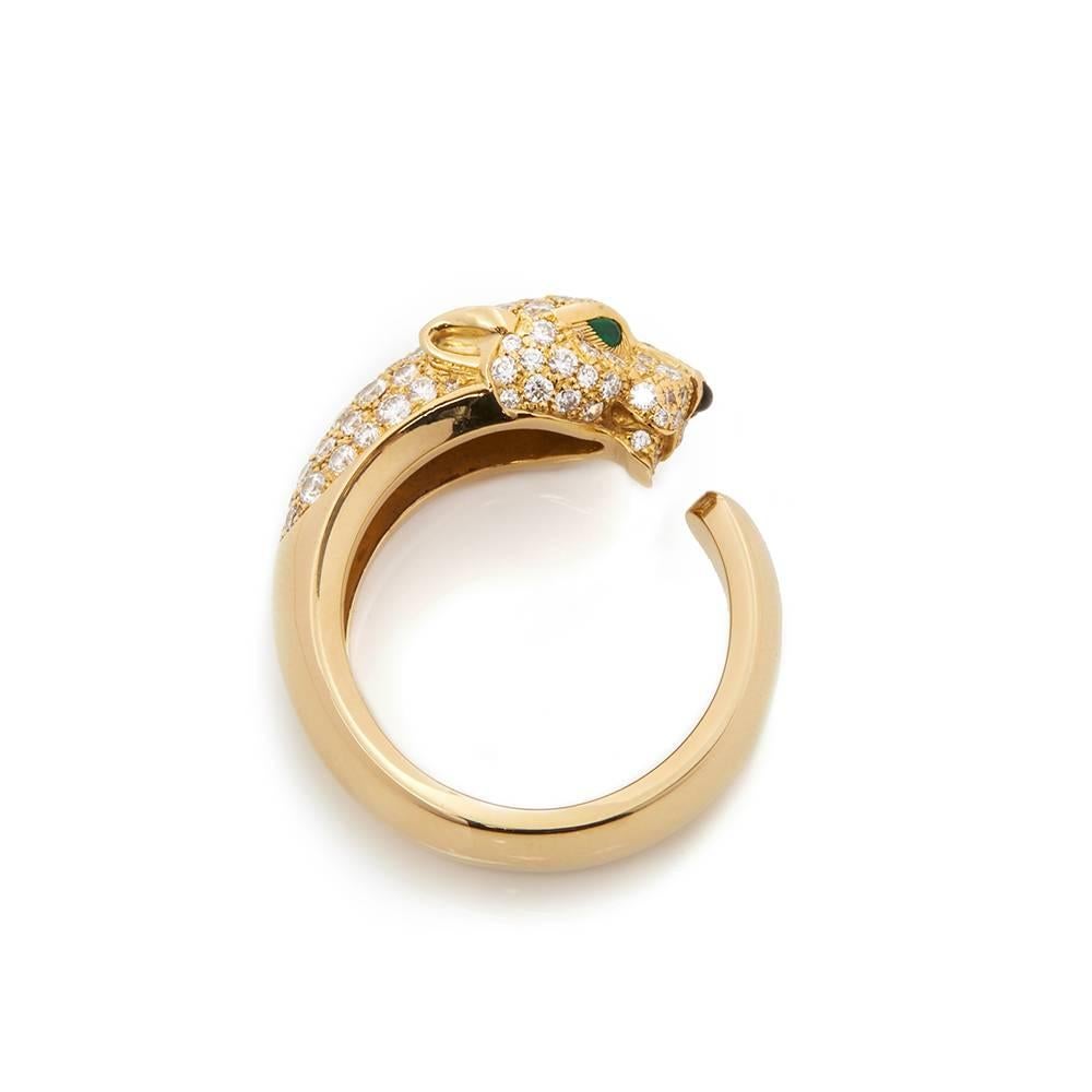 Cartier Diamond Panthère Ring 1