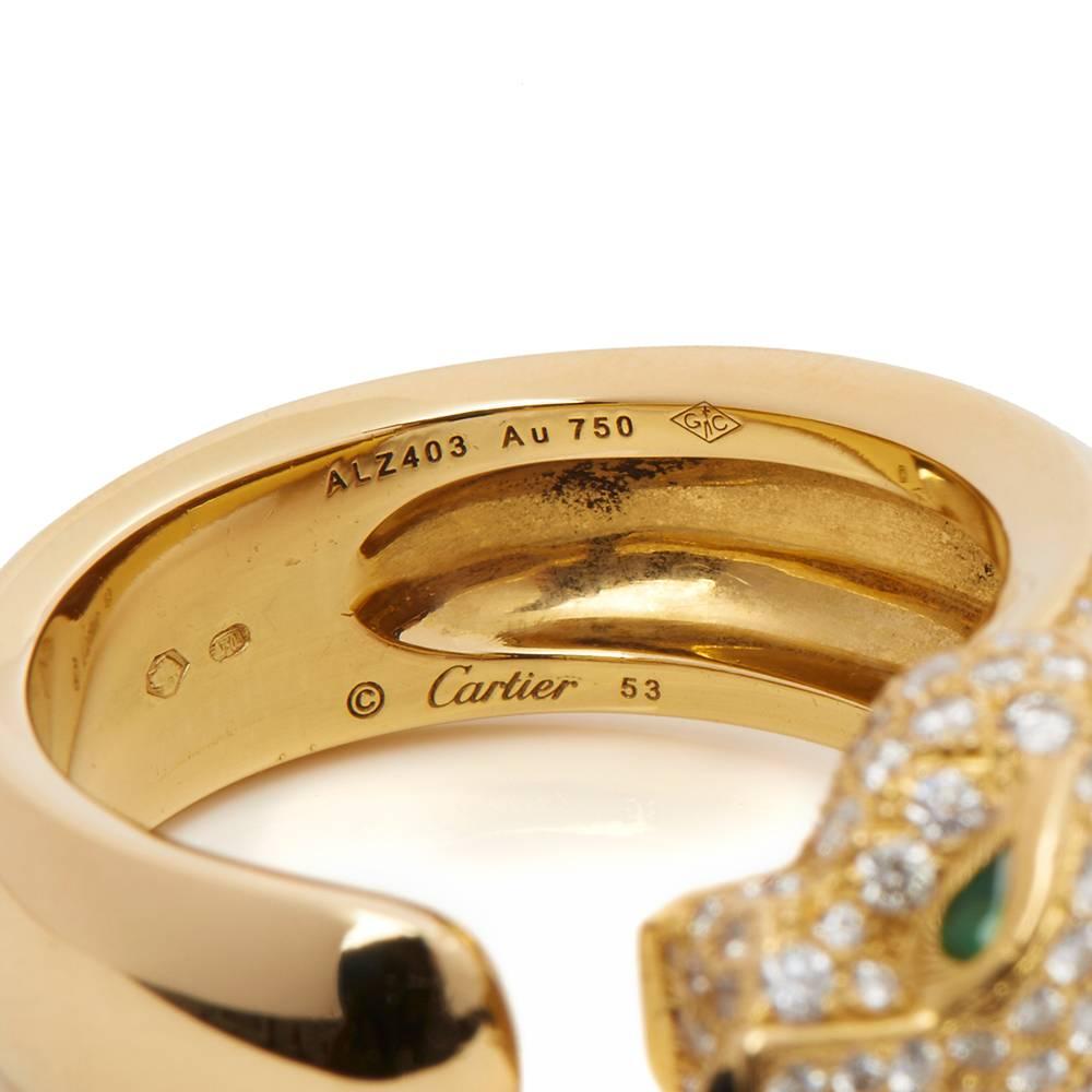 Cartier Diamond Panthère Ring 2