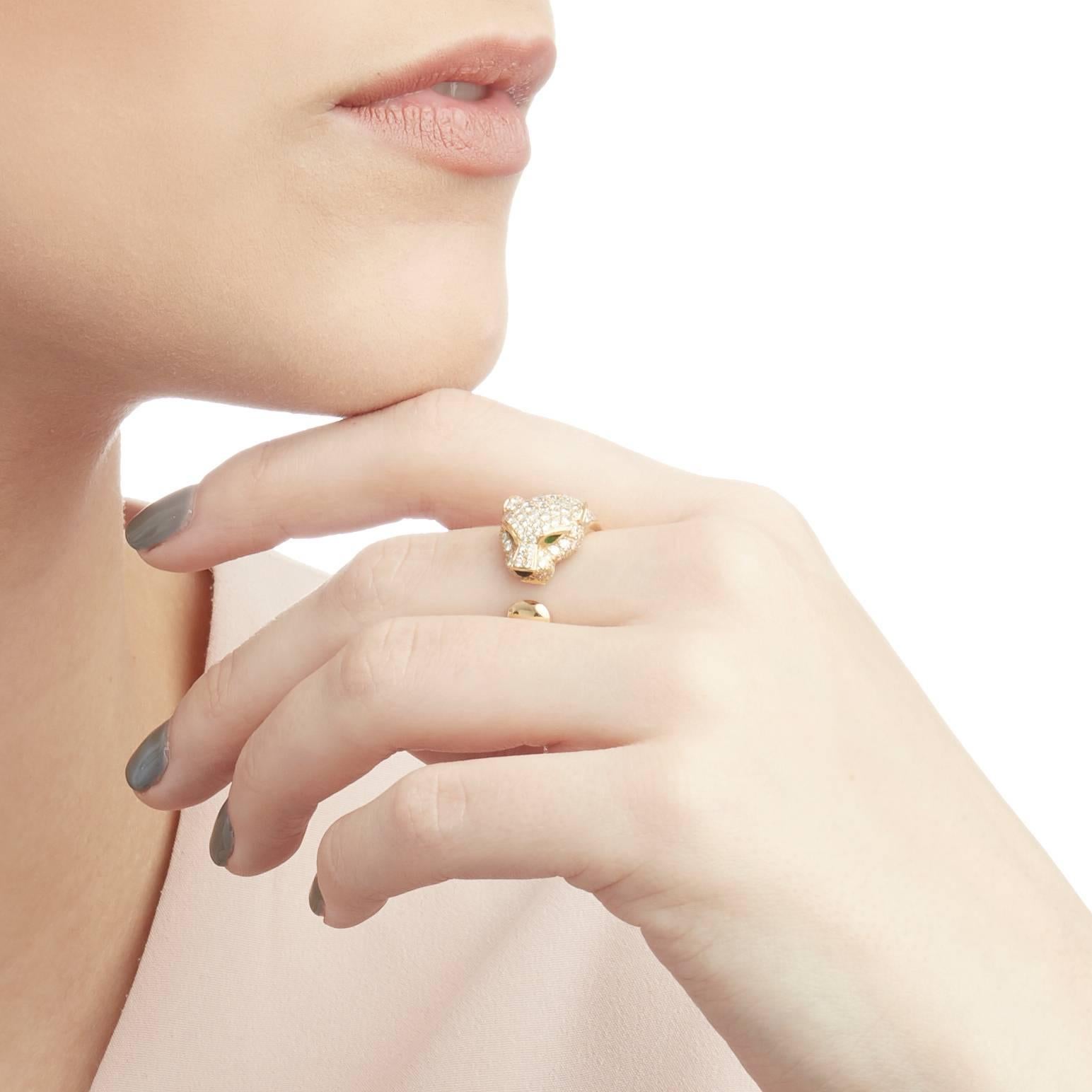 Cartier Diamond Panthère Ring 3