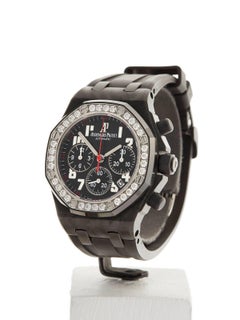 Audemars Piguet Royal Oak Offshore Original Diamond Bezel Chronograph Ladies