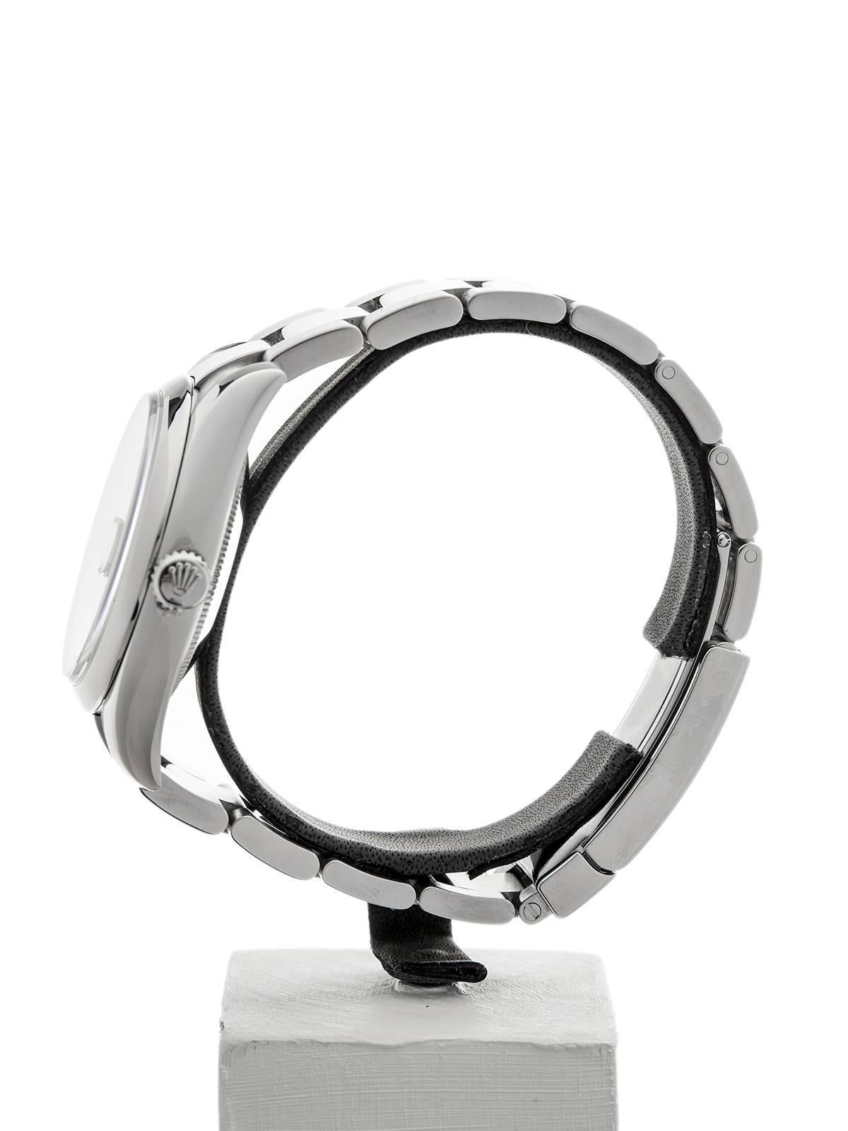 Rolex Stainless Steel Datejust Automatic Wristwatch Ref 116200, 2006 1