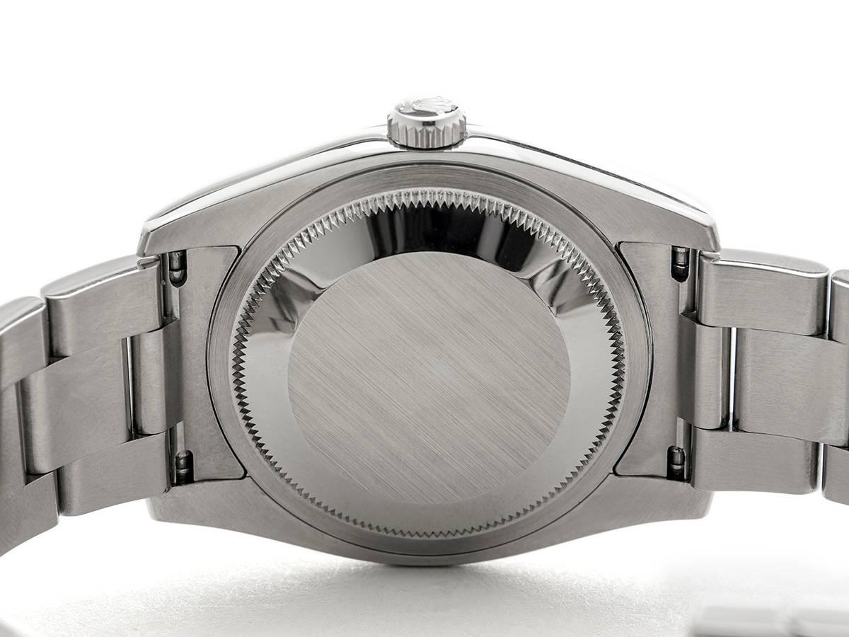 Rolex Stainless Steel Datejust Automatic Wristwatch Ref 116200, 2006 4