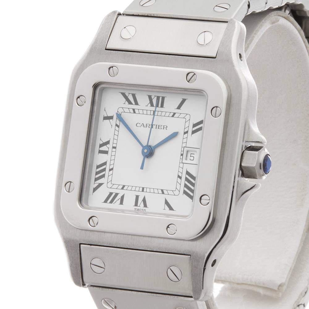 cartier santos 29mm on wrist