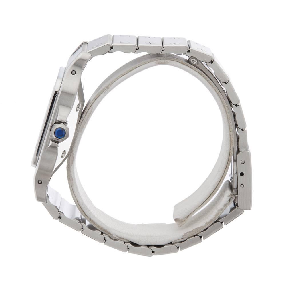 cartier santos 29mm on wrist