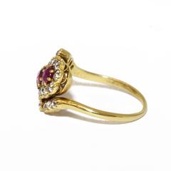Ruby Diamond Ring