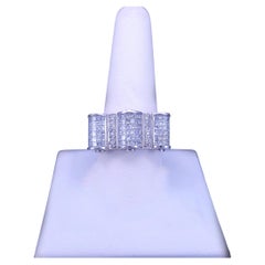 Men's Custom Made 14k White Gold Ring with 2.75ct Diamond