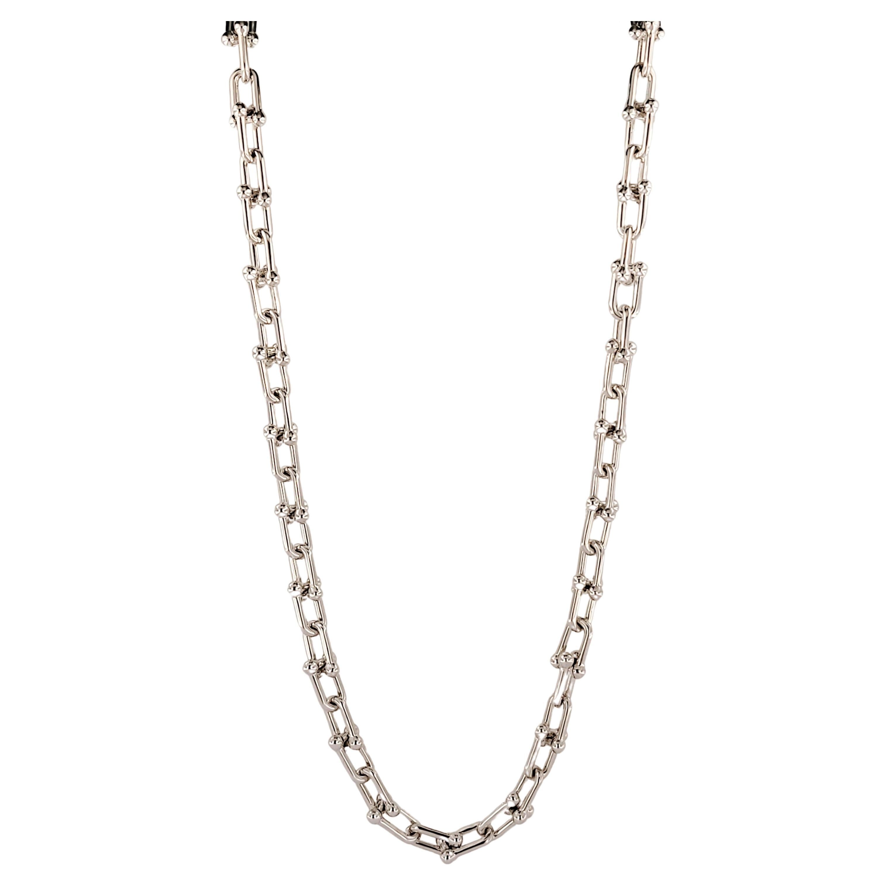 Tiffany Hard Wear Small Link Necklace in Sterling Silver