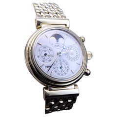 IWC Da Vinci MOON PHASE CHRON Ewiger Kalender YGOLD 18K 750 Herrenarmbanduhr