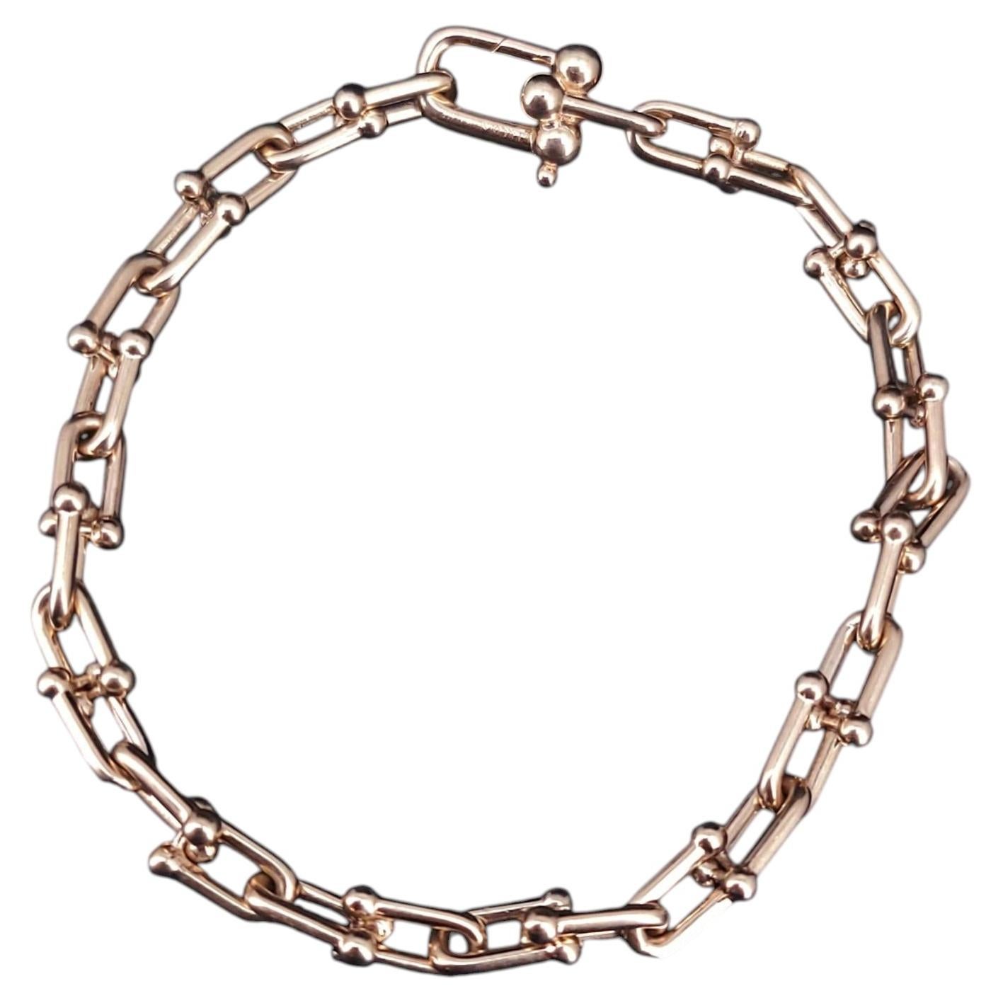 Tiffany & Co HardWear Small Link Bracelet in 18K Yellow Gold