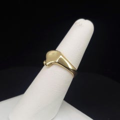 Tiffany & Co Herzring aus 18 Karat Gelbgold, Größe: 6,5