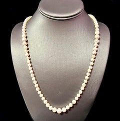 Akoya Pearl Necklace 28.5" 14k Gold 8.50 mm Certified