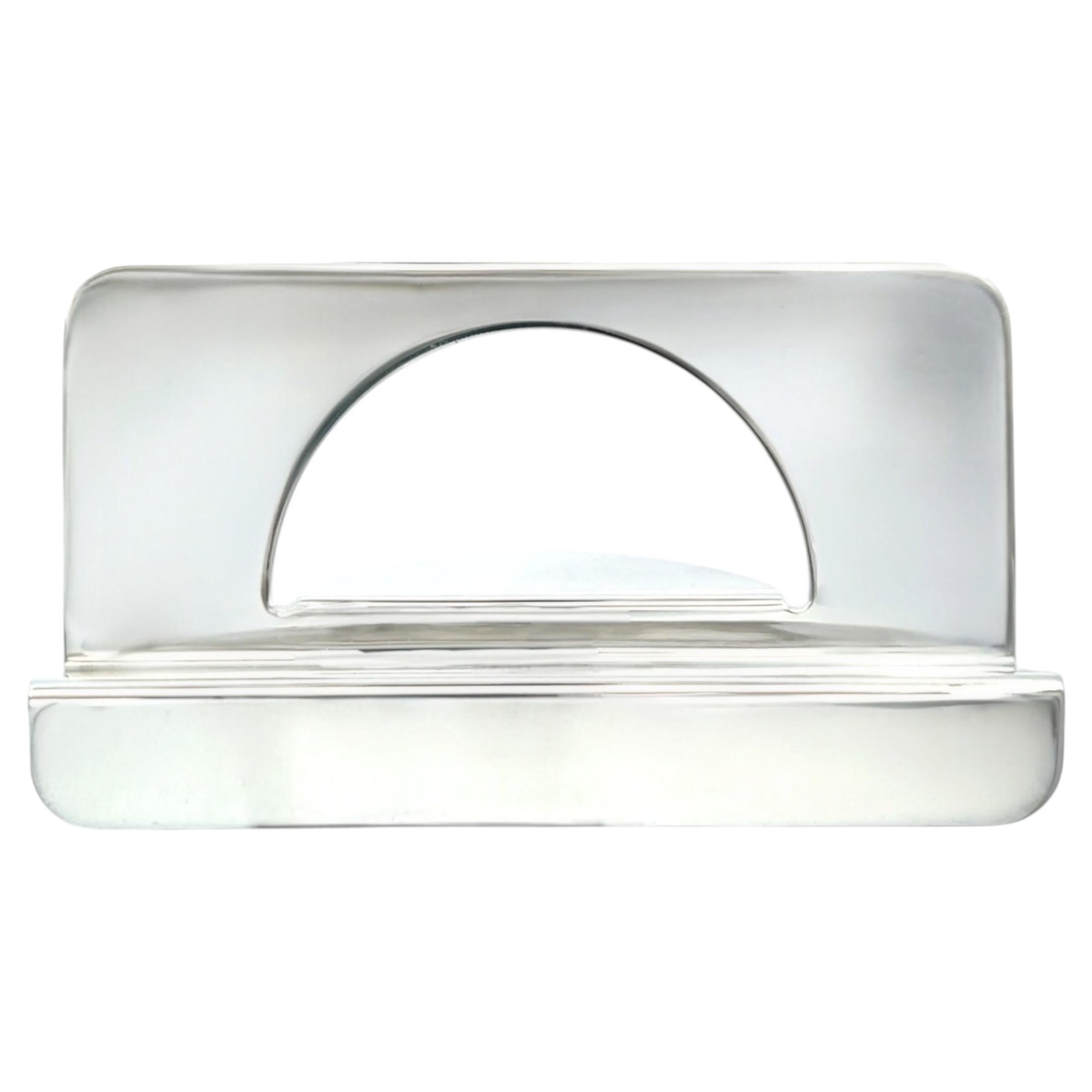Tiffany & Co Estate Business Card Holder Sterling Silver 43.18 Grams TIF791