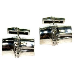 John Hardy Estate – Manschettenknöpfe aus Sterlingsilber aus der Bambus-Kollektion, JH119