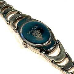 Reloj de mujer Gucci, acero inoxidable recién pulido / pila G56