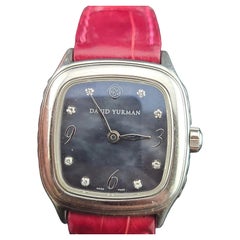David Yurman Thoroughbred Black MOP Dial Quartz Women's Watch T304-XSST DY824