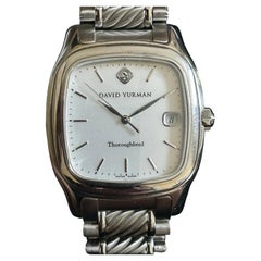 Reloj unisex David Yurman Thoroughbred T302LST de acero inoxidable DY821