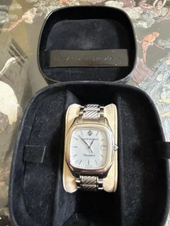 Reloj unisex David Yurman Thoroughbred T302LST de acero inoxidable DY821