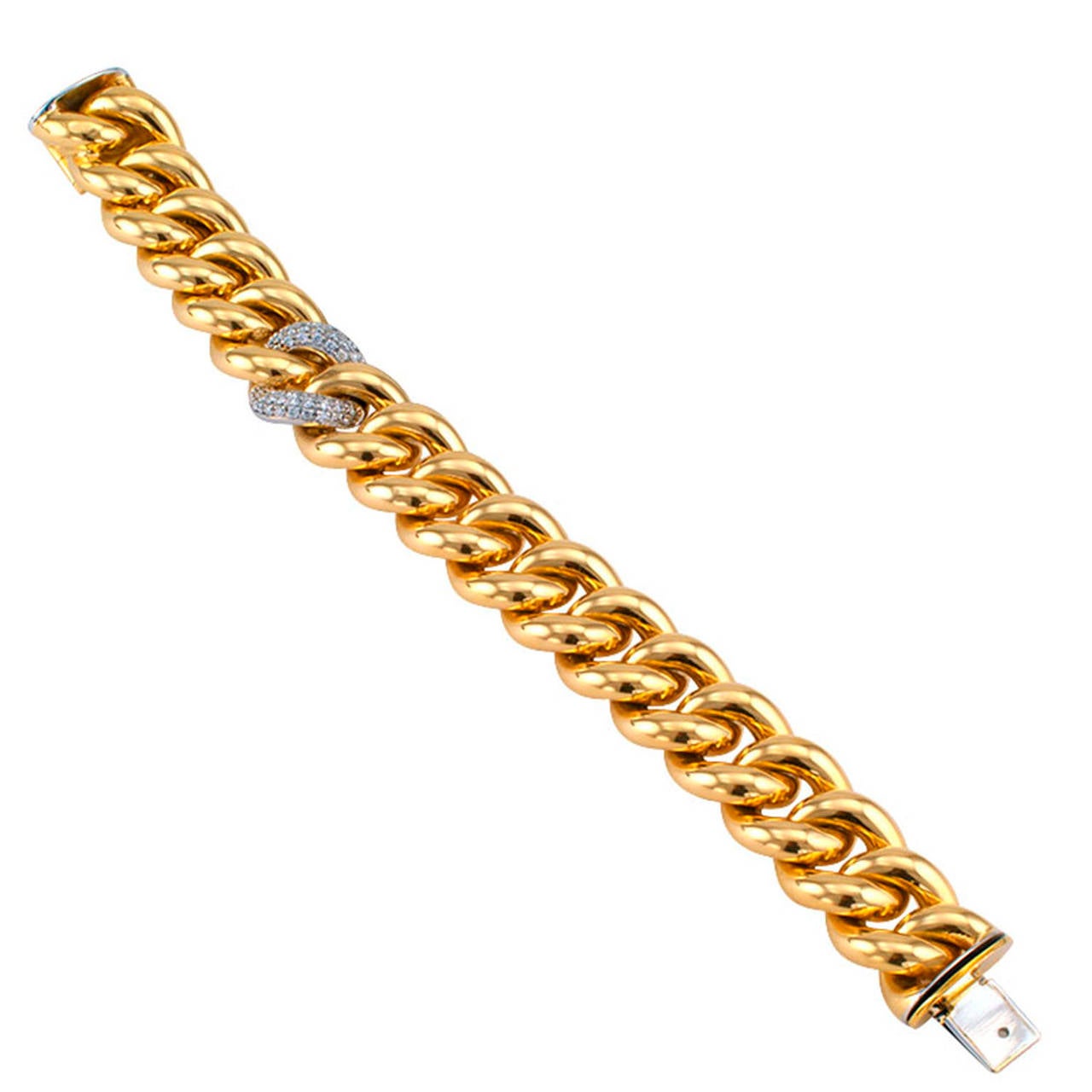 chunky diamond bracelet
