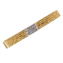 1960er Neiman Marcus Gold Diamant Krawattenhalter