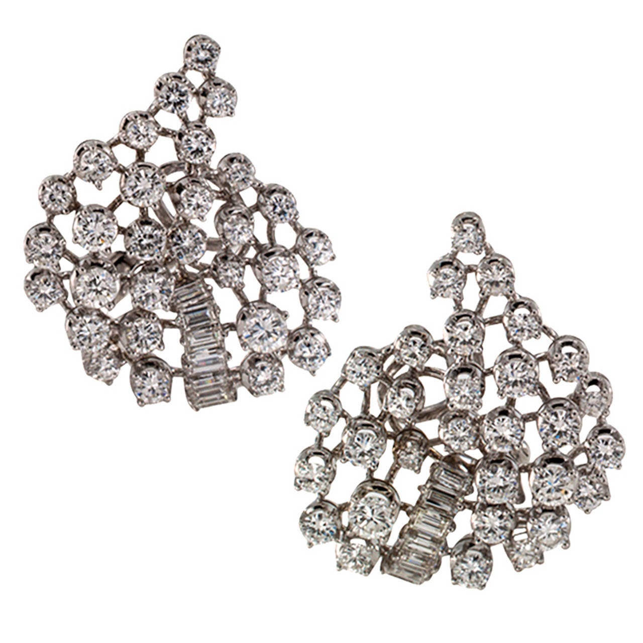 Diamond Ear Clips