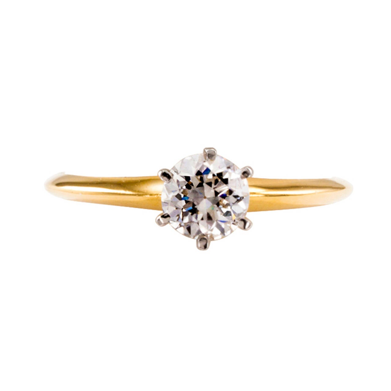 Modern Tiffany & Co. Engagement Ring