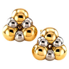 Marina B Gold and Steel Earrings