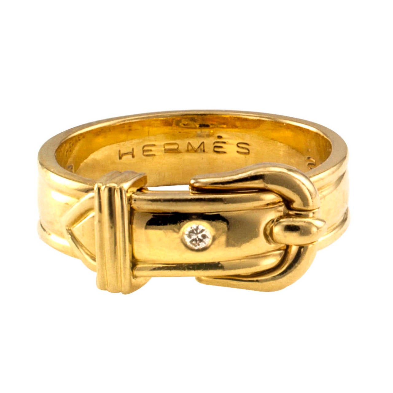 hermes buckle ring