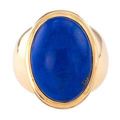 A Distinctive Lapis Ring A Distinctive Lapis Ring