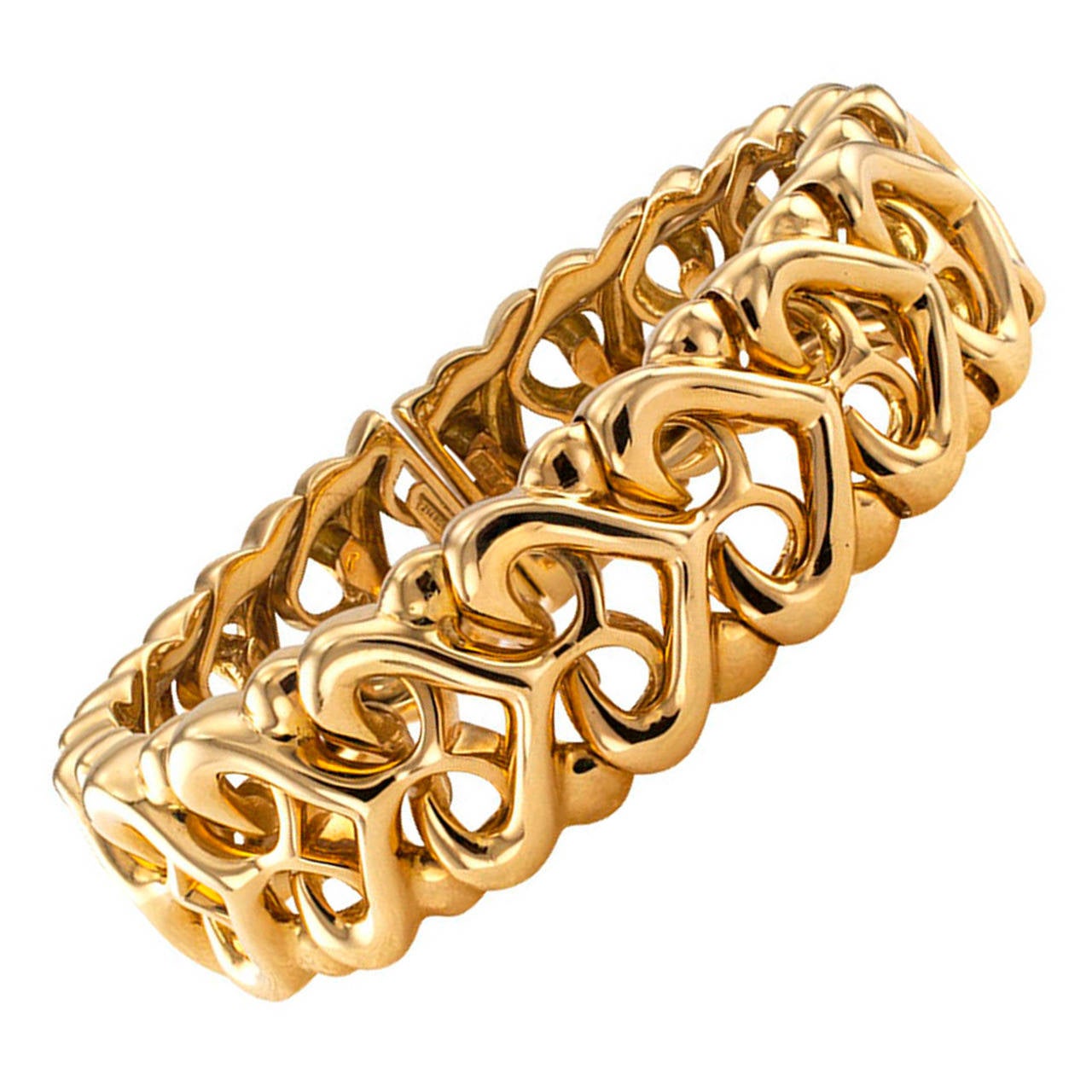 Bulgari Gold Cuff Bracelet at 1stDibs