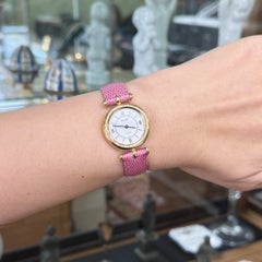 Seltene Uhr von Van Cleef & Arpels aus 18-karätigem Gelbgold