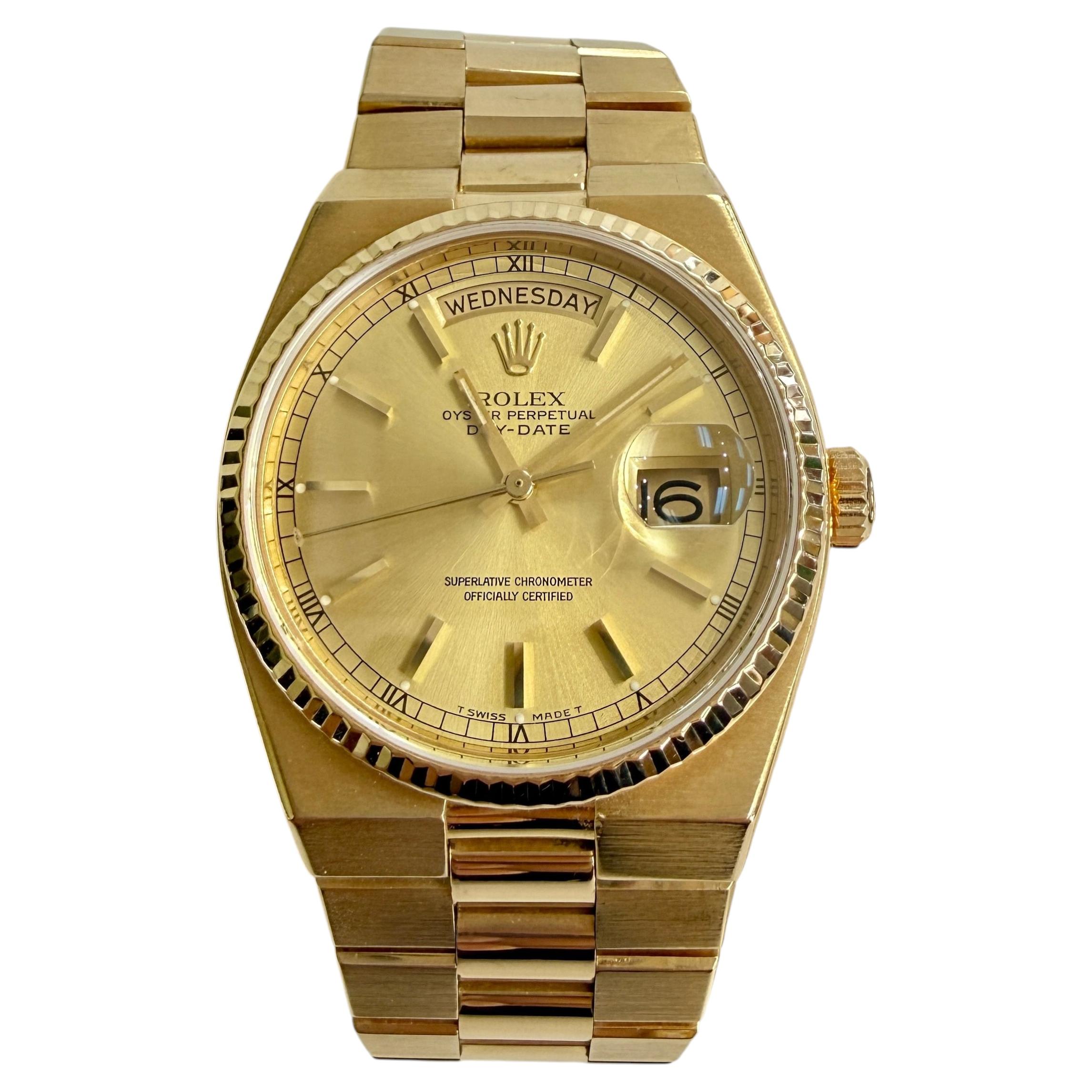 Does a Rolex tick or glide?