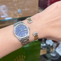 Bracelet manchette Cartier « Double Diamond C » en or tricolore, or 18 carats
