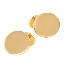 Tiffany & Co. Gold Cufflinks