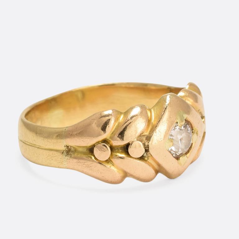 Victorian Old Cut Diamond Keeper Ring at 1stDibs antique keeper rings